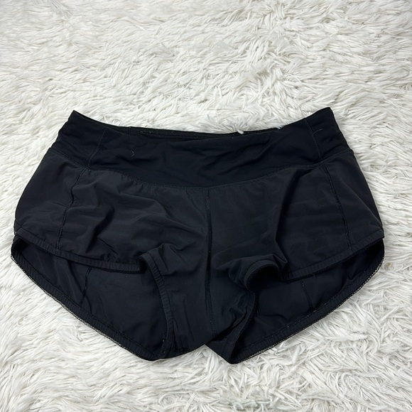 Lululemon Speed Up Short *Awaken 2.5" Black - Picture 1 of 8